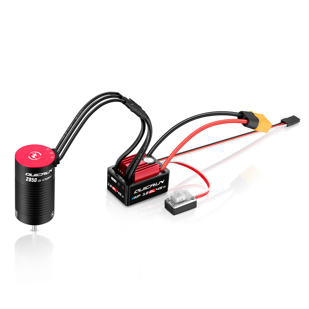 Rc Hobby Grade Car - HOBBYWING Brushless Sensorless Combo QUICRUN 2840