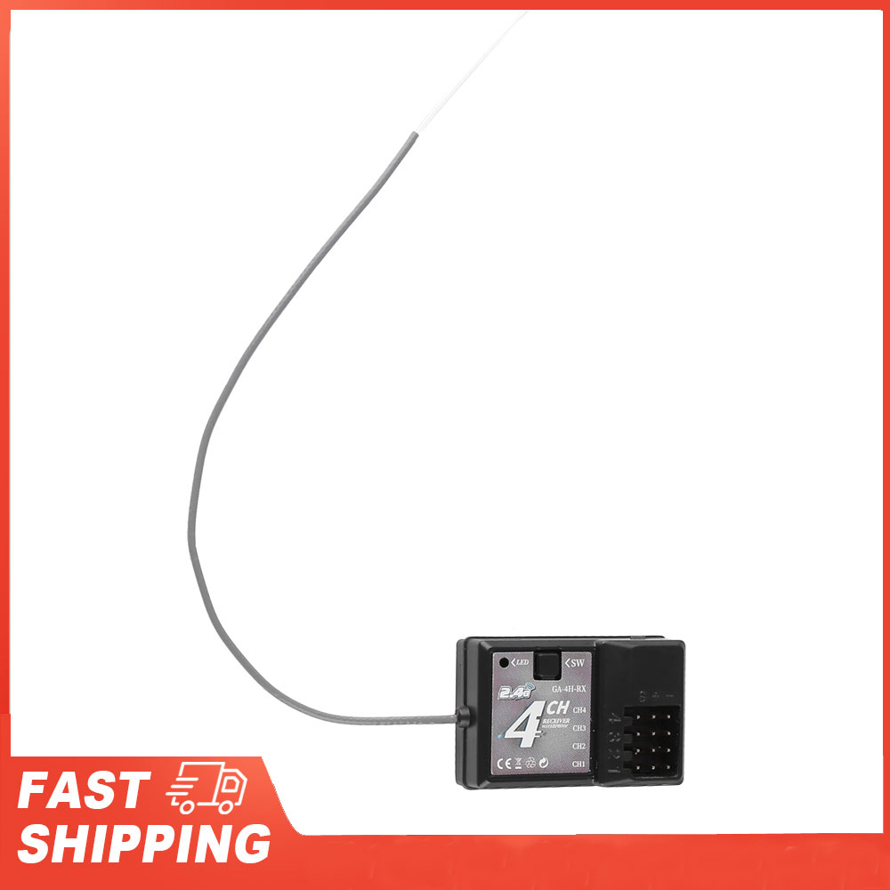 Rc Hobby Shop - 4CH Receiver for GA-4H-TX 2.4GHz Remote