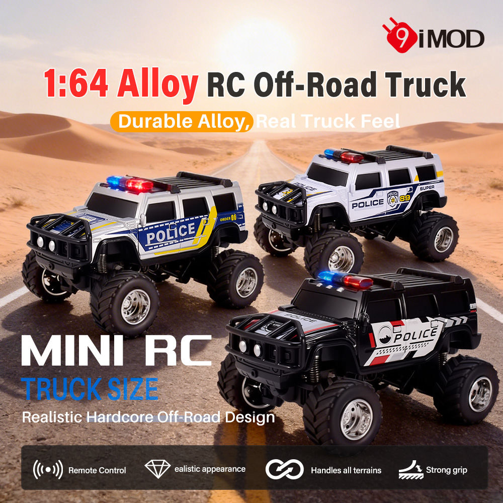 Rc Hobby Grade Truck - 9imod RC Police Car 2.4G APP