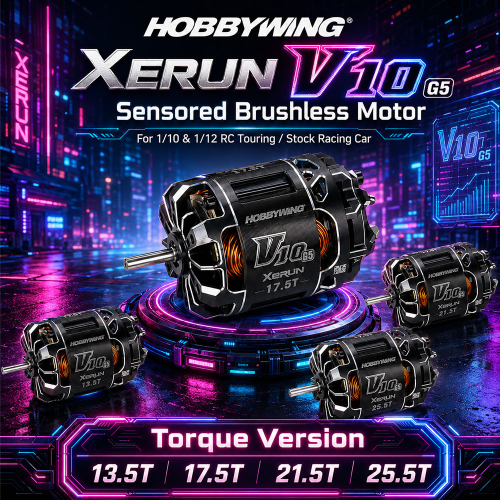 Rc Hobby Grade Car - HOBBYWING XERUN V10 G5 Standard &