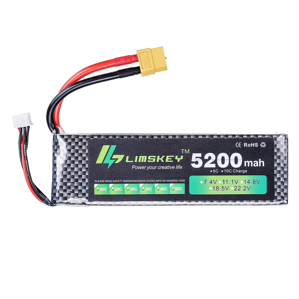Limskey Power battery 7.4V 520 - Hobby Rc Quadcopters & Multirotors recension och pris