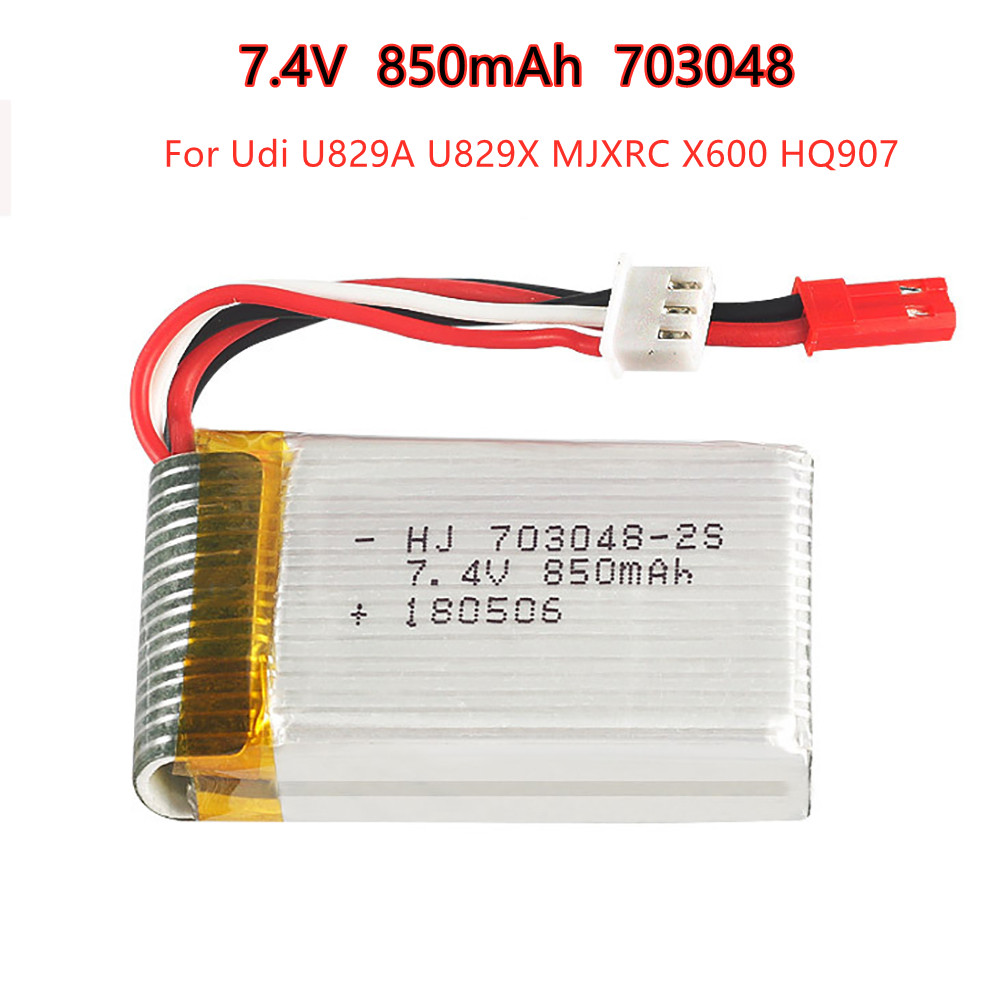 1-5pcs  2s 7.4V 850mAh 703048  - Rc Hobby Vehicles recension och pris