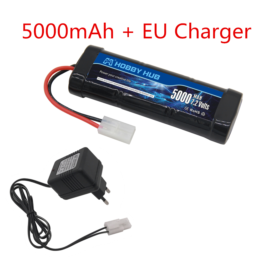 7.2V 5000mAh Ni-MH Battery Pac - Rc Hobby Grade Car recension och pris