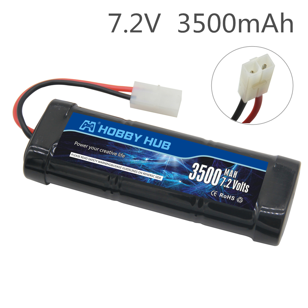 7.2V 5000mAh Ni-MH Battery Pac - Rc Hobby Grade Car recension och pris