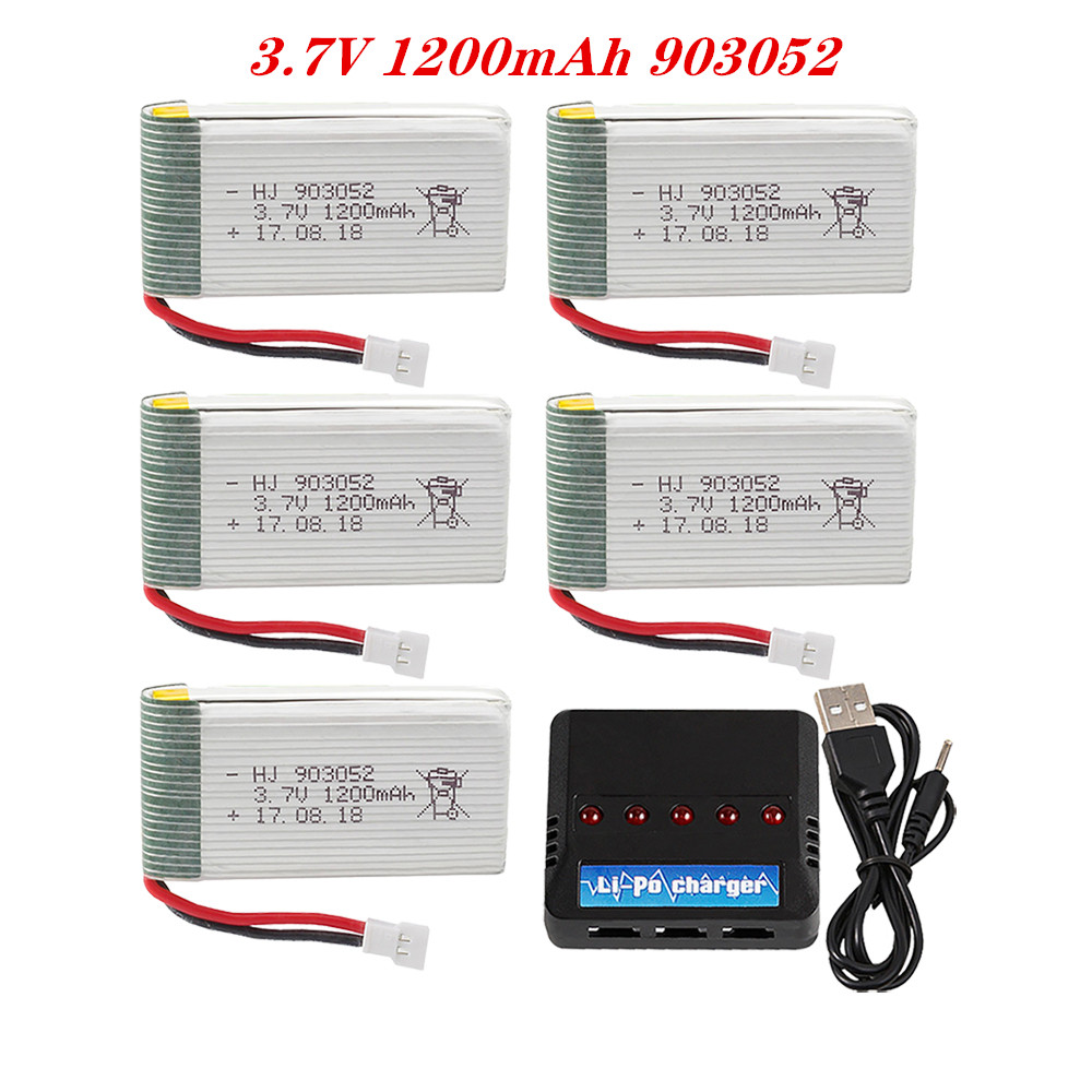 3.7V 1200mah 903052 Lipo Batte - Hobby Rc Quadcopters & Multirotors recension och pris
