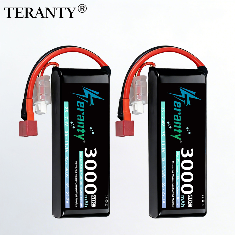 TERANTY 2S 3000mAh Lipo Batter - Rc Hobby Grade Car recension och pris