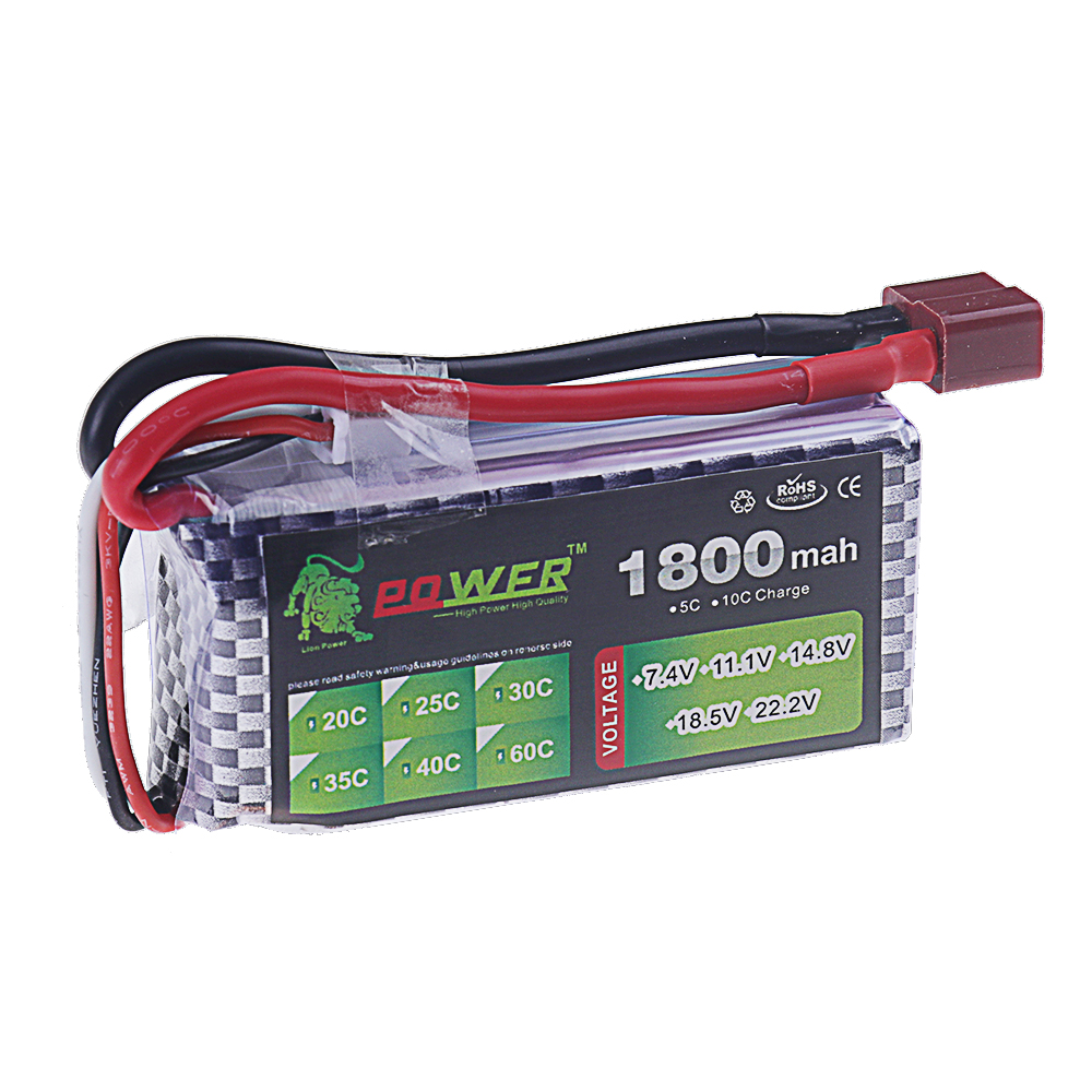 3S 11.1V Lipo Battery Deans T  - Rc Hobby Vehicles recension och pris