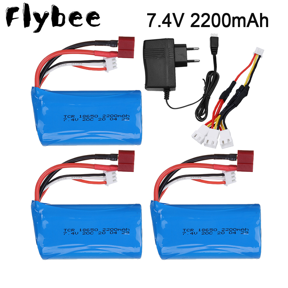 7.4V 2200mAh 18650 Lipo Batery - Rc Hobby Parts recension och pris