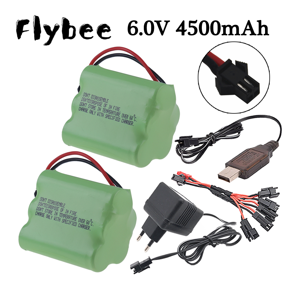 6v 4500mAh Ni-MH Battery SM Pl - Rc Hobby Parts recension och pris