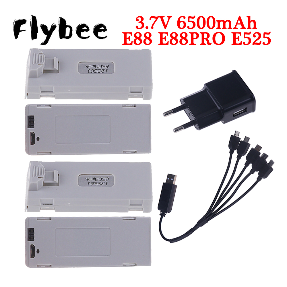 Original E88 Battery 3.7V 6500 - Rc Hobby Parts recension och pris