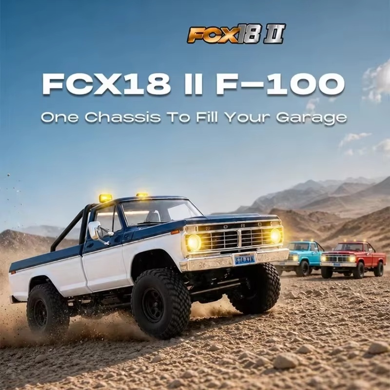 FMS 1:18 FCX18 II F‑100 Brushe - Rc Hobby Grade Car recension och pris