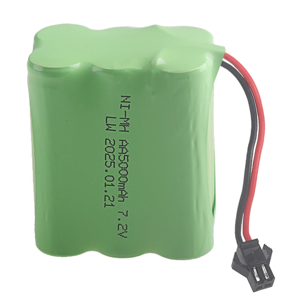 (SM-2P Plug) 7.2V 5000mah NiMH - Rc Hobby Parts recension och pris