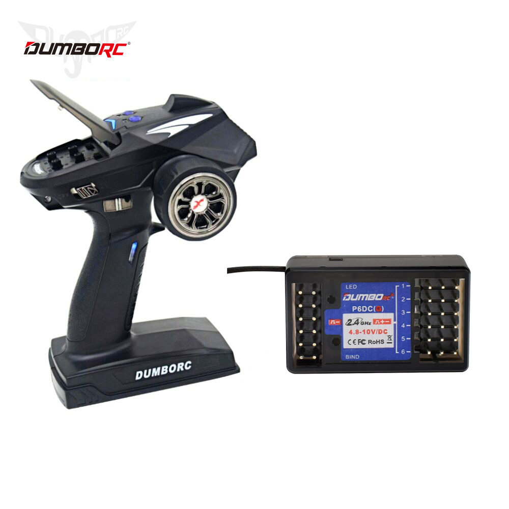 DUMBORC X6P 6CH 2.4G RC Radio  - Radio Transmitter 6Ch recension och pris