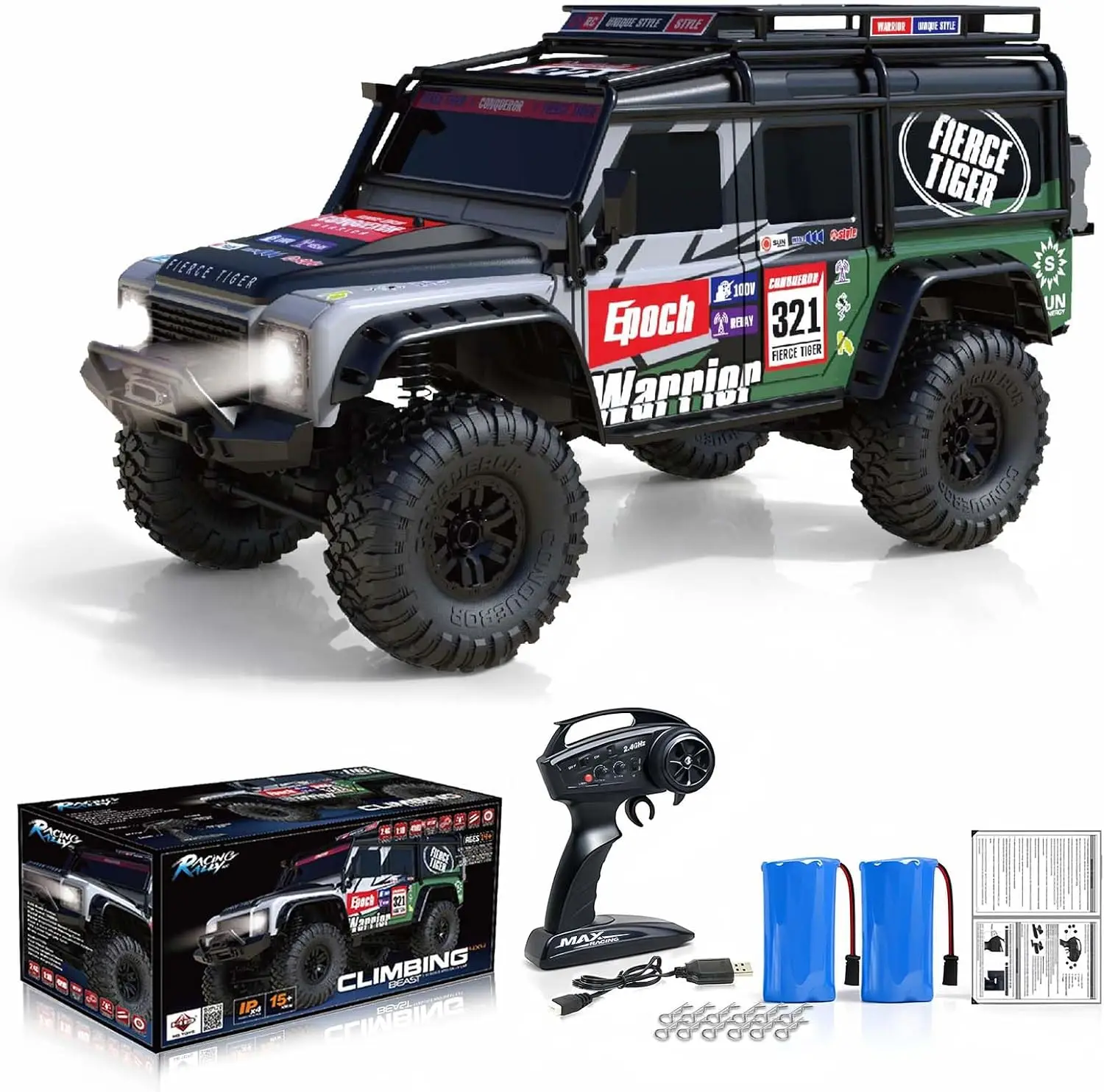 RC Cars RC Crawler 1/10 Scale  - Rc Hobby Grade Car recension och pris