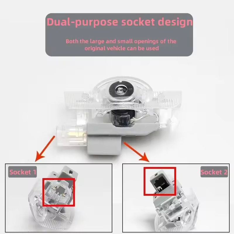 Car Door Led HD Projector Ligh - Led Light Kit Rc recension och pris
