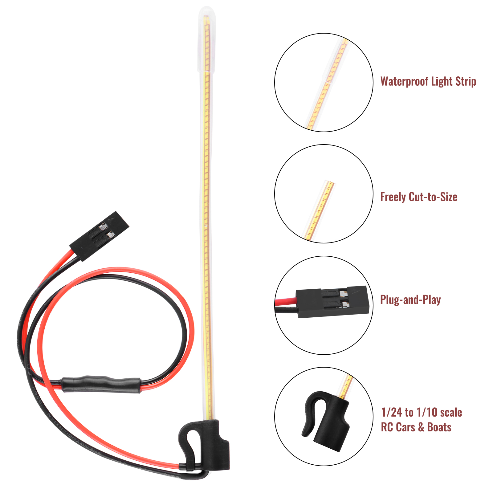 ModRax 2PCS LED RC Antenna Lig - Led Light Kit Rc recension och pris