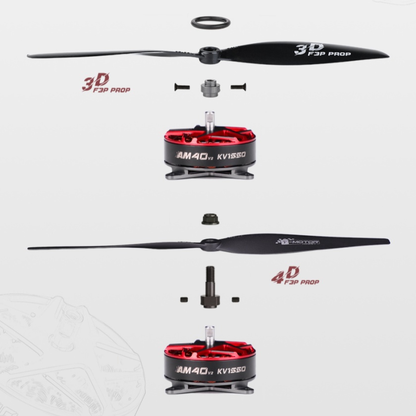 T-Hobby AM40 V2 3D/4D 2-3S Pow - Rc Hobby Motors recension och pris