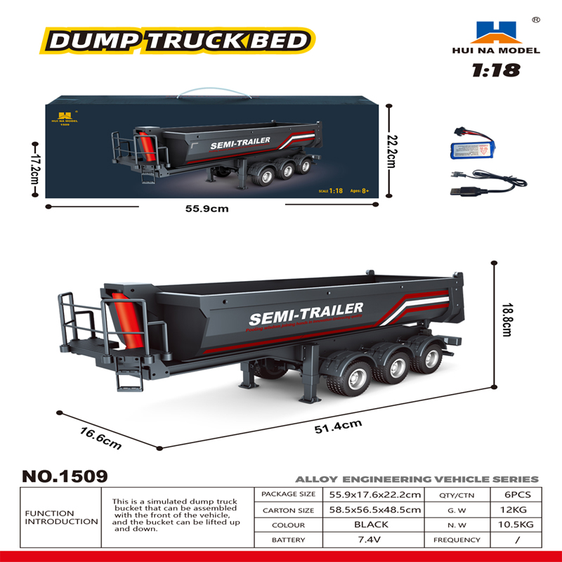 2026 New Huina 1509 RC Truck & - Rc Hobby Grade Truck recension och pris