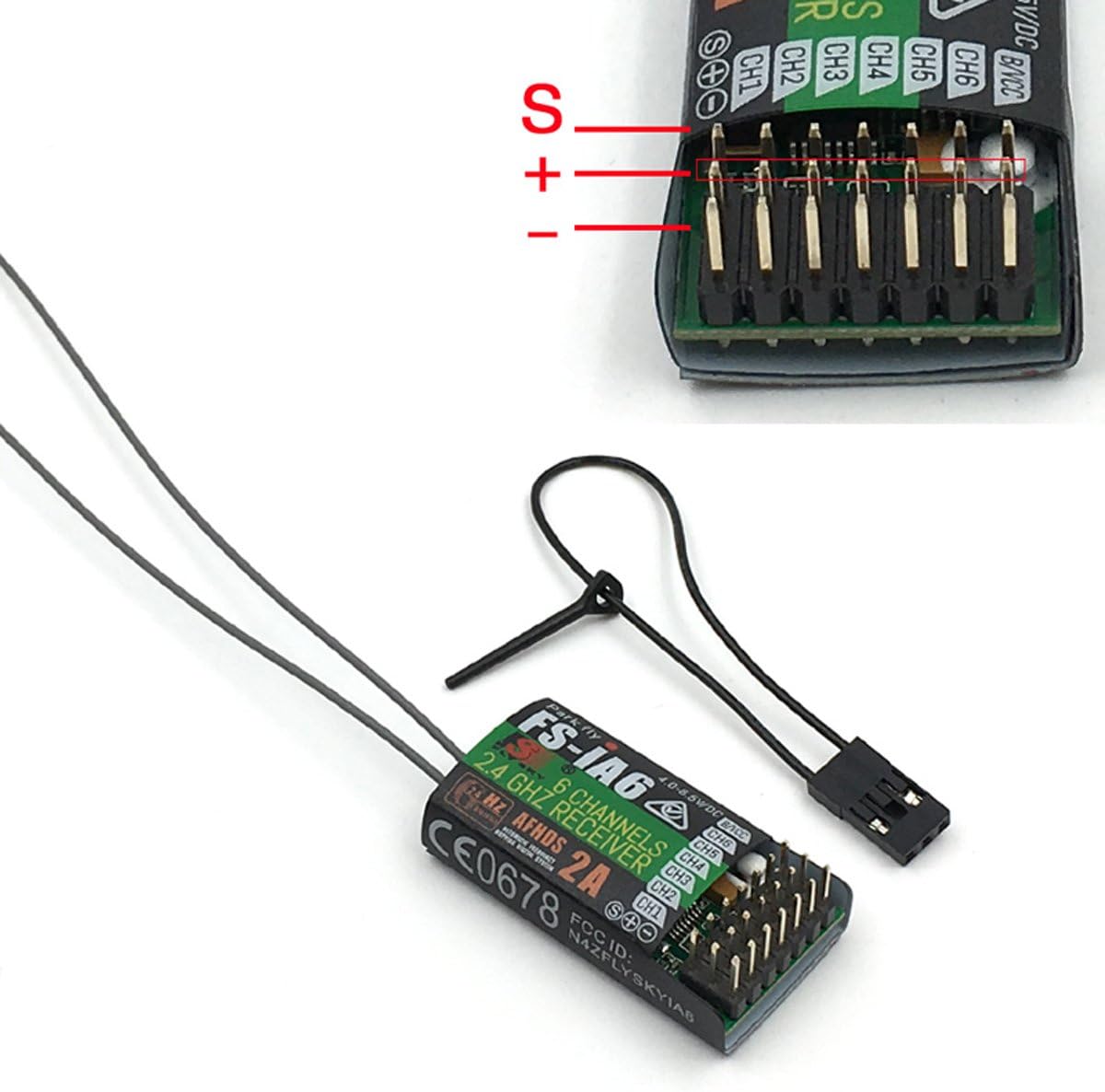 FS-i6 6CH 2.4GHz AFHDS2A Radio - Radio Transmitter 6Ch recension och pris