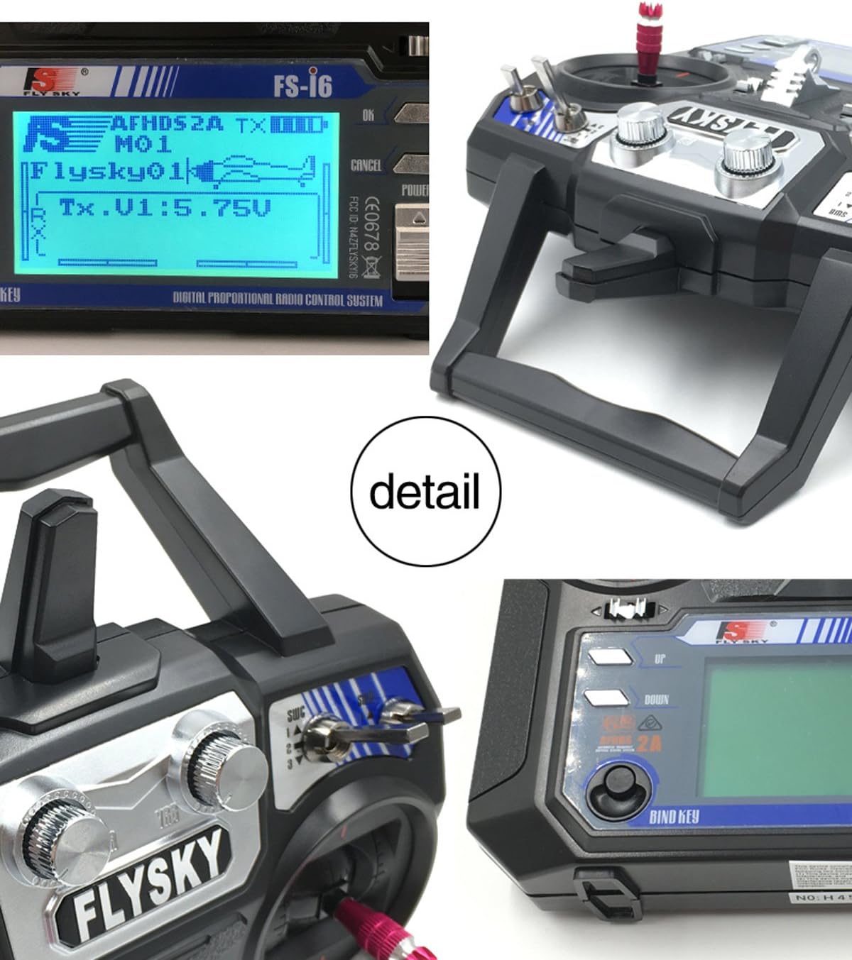 FS-i6 6CH 2.4GHz AFHDS2A Radio - Radio Transmitter 6Ch recension och pris