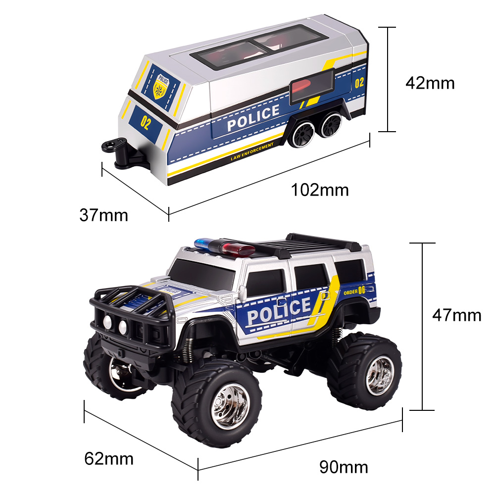 9imod RC Police Car 2.4G APP C - Rc Hobby Grade Truck recension och pris