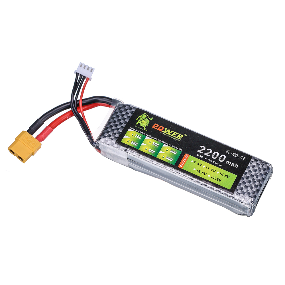 3S 11.1V 2200mAh 35C Lipo Batt - Hobby Rc Quadcopters & Multirotors recension och pris