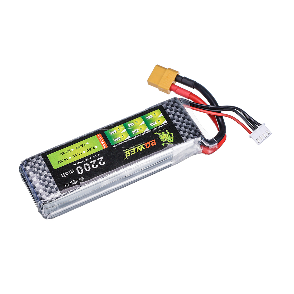 3S 11.1V 2200mAh 35C Lipo Batt - Hobby Rc Quadcopters & Multirotors recension och pris