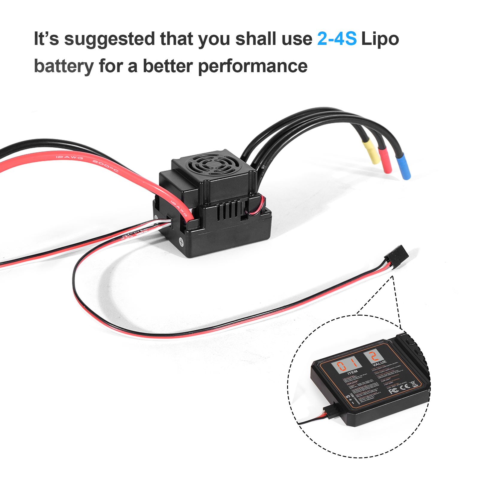 Upgrade Sensorless 60A 80A 120 - Rc Hobby Shop recension och pris