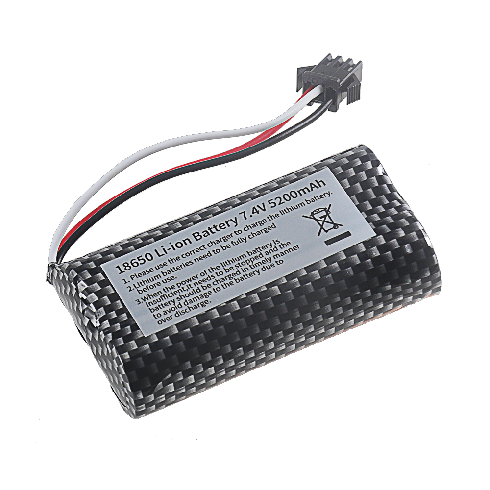 18650 Li-ion 7.4V 5200mAh Batt - Rc Hobby Parts recension och pris
