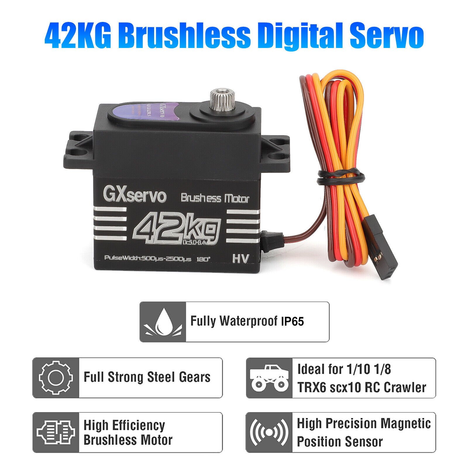 Brushless Motor 180° Metal Gea - Rc Hobby Motors recension och pris