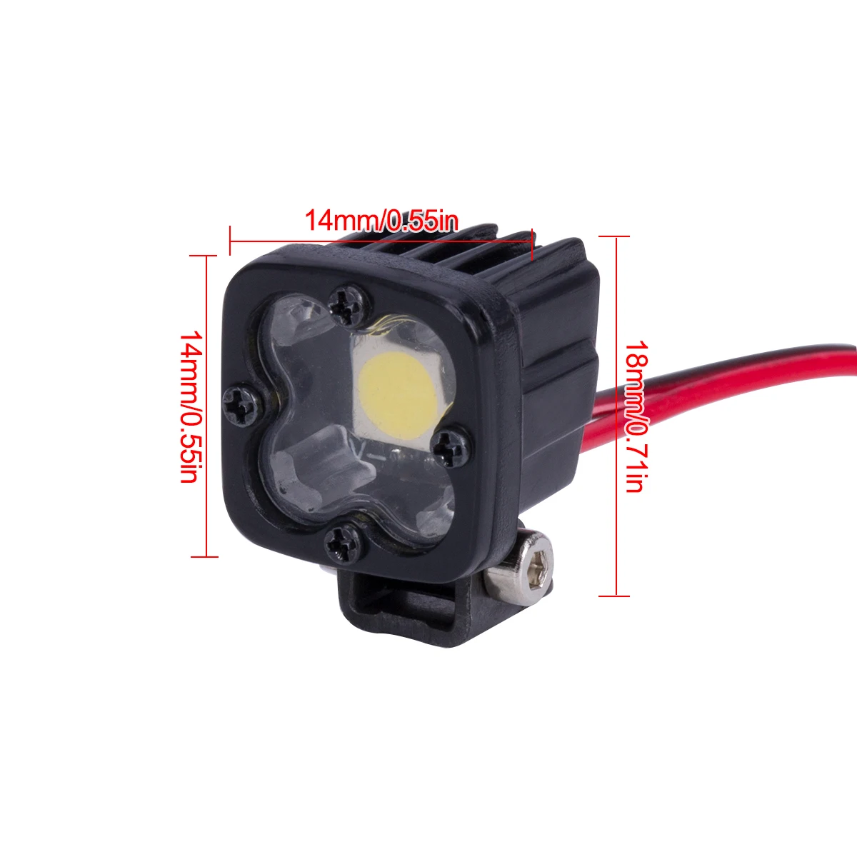 RC Car Square Bright LED Top L - Led Light Kit Rc recension och pris