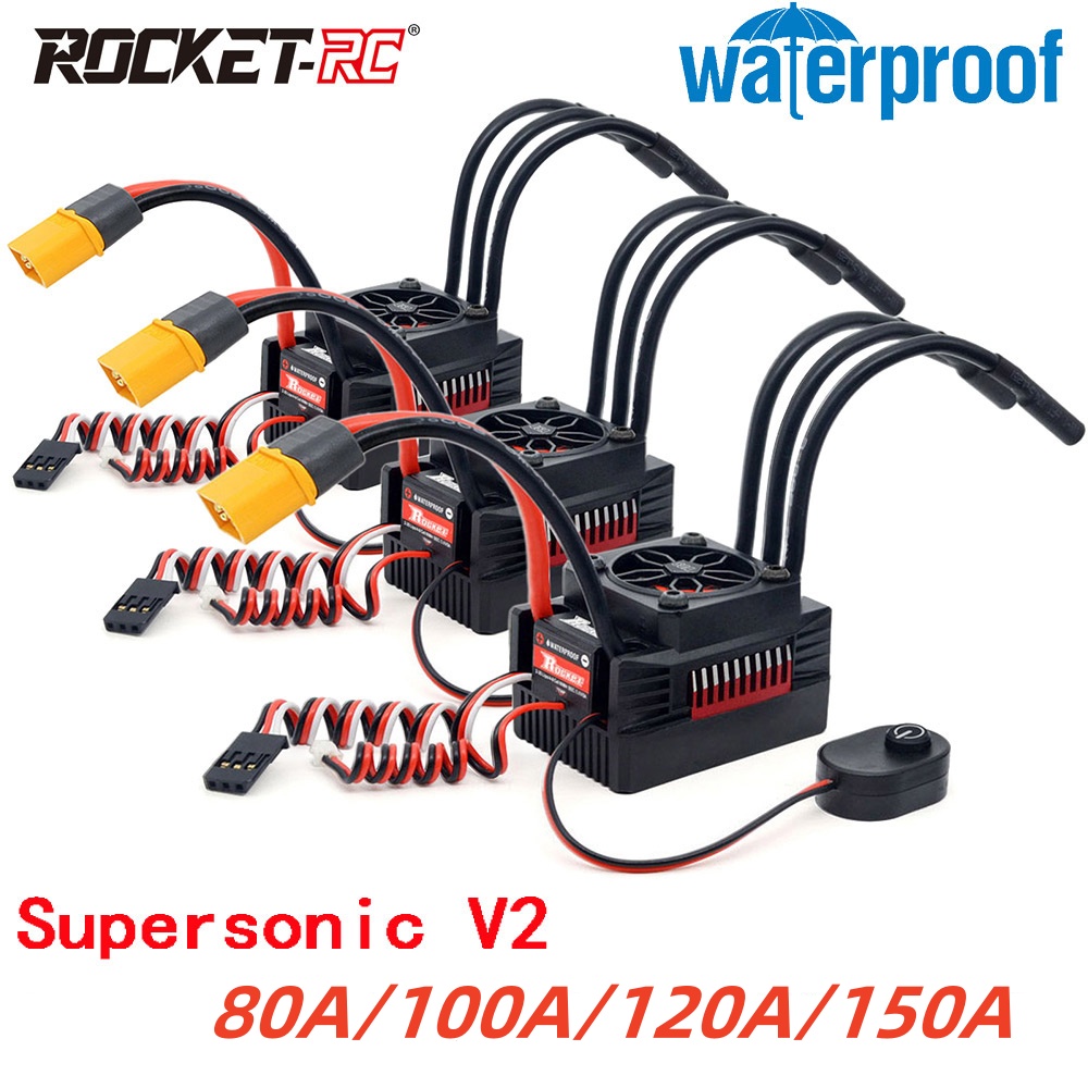 Rocket RC Supersonic V2 80A 10 - Rc Hobby Shop recension och pris