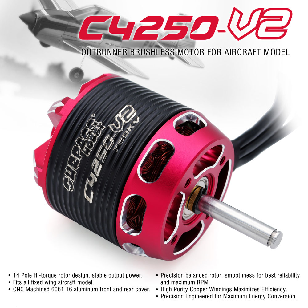 SURPASS HOBBY C4240 750KV/850K - Rc Hobby Motors recension och pris