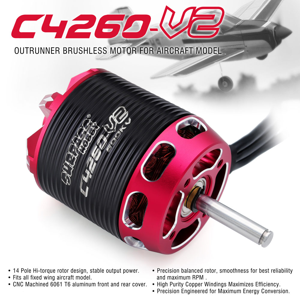 SURPASS HOBBY C4240 750KV/850K - Rc Hobby Motors recension och pris