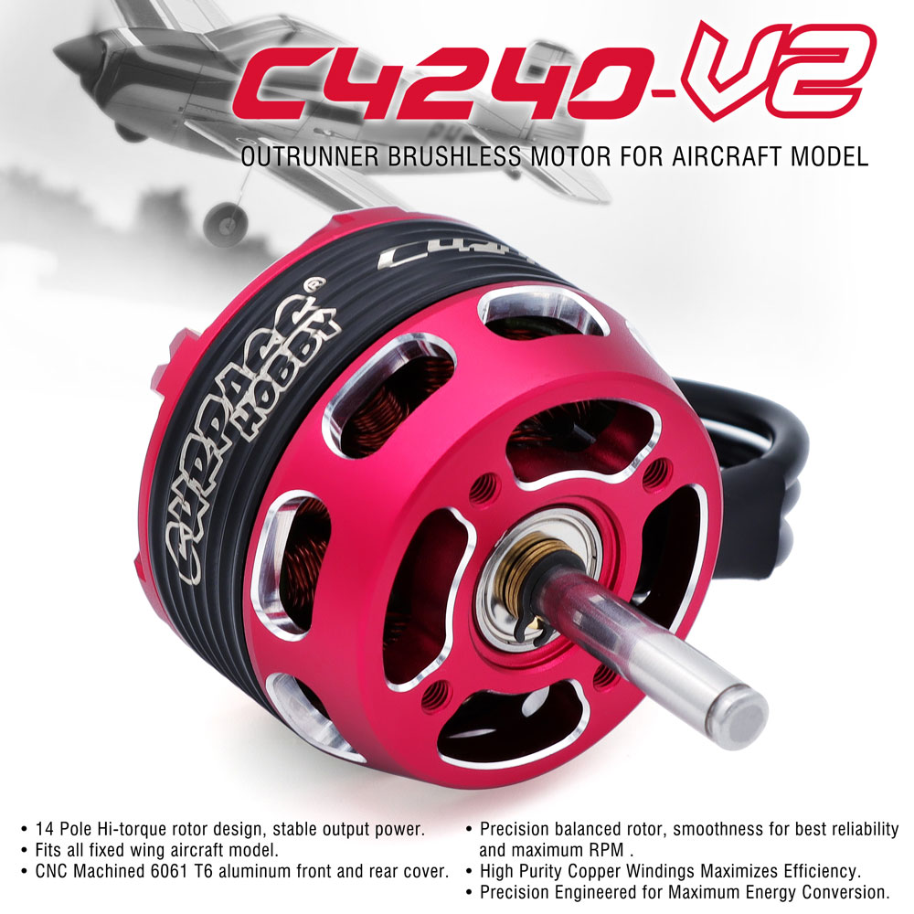 SURPASS HOBBY C4240 750KV/850K - Rc Hobby Motors recension och pris
