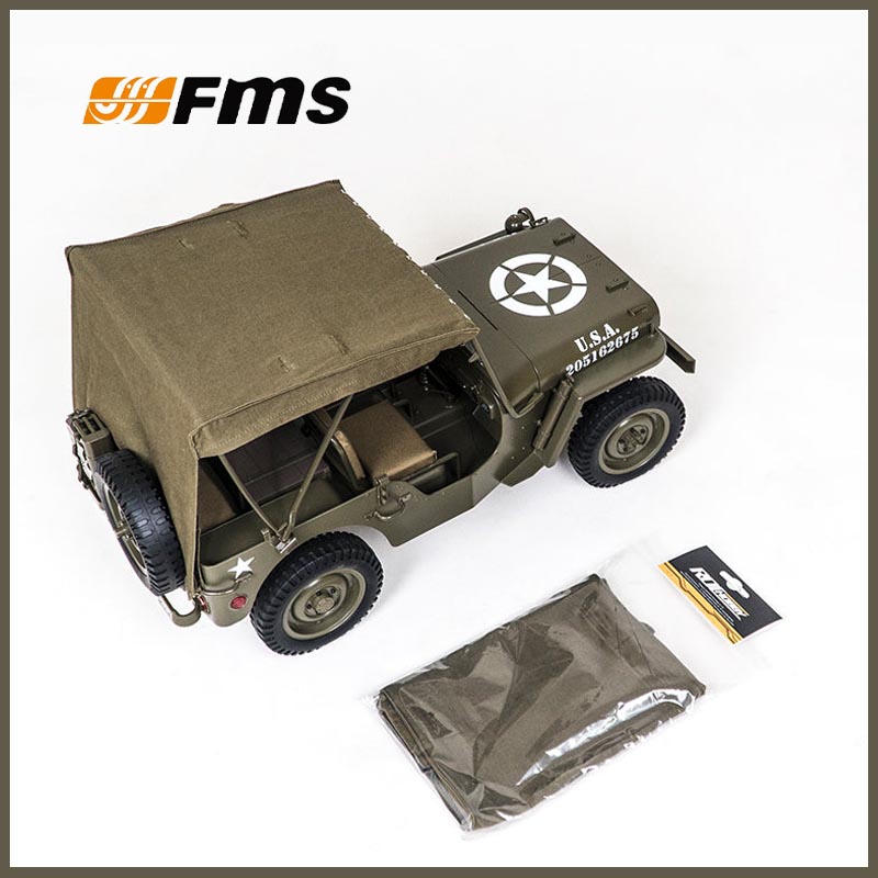FMS 1/12 C1167 Canvas Roof For - Rc Hobby Parts recension och pris