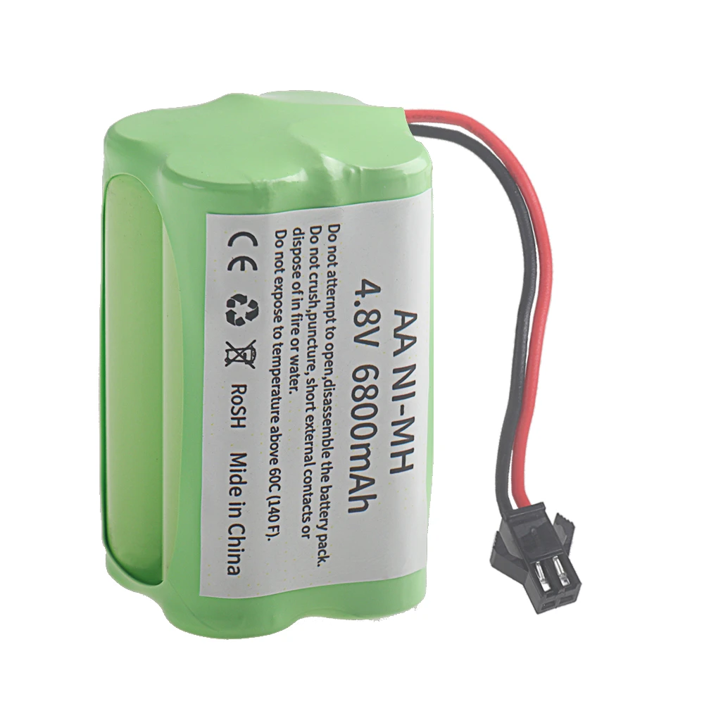 NI-MH 6800mAh 4.8V 4*AA Batter - Rc Hobby Parts recension och pris