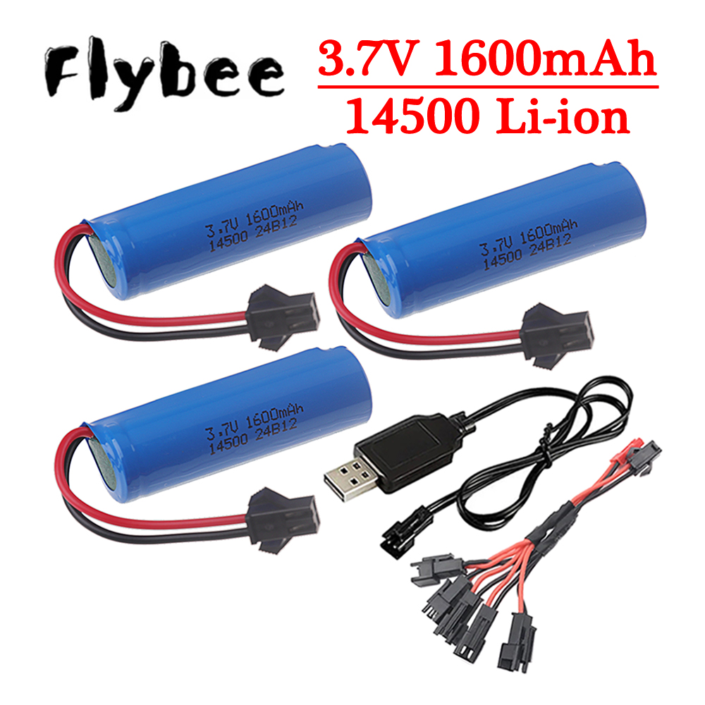 Original 3.7v 14500 1600mAh Li - Rc Hobby Parts recension och pris