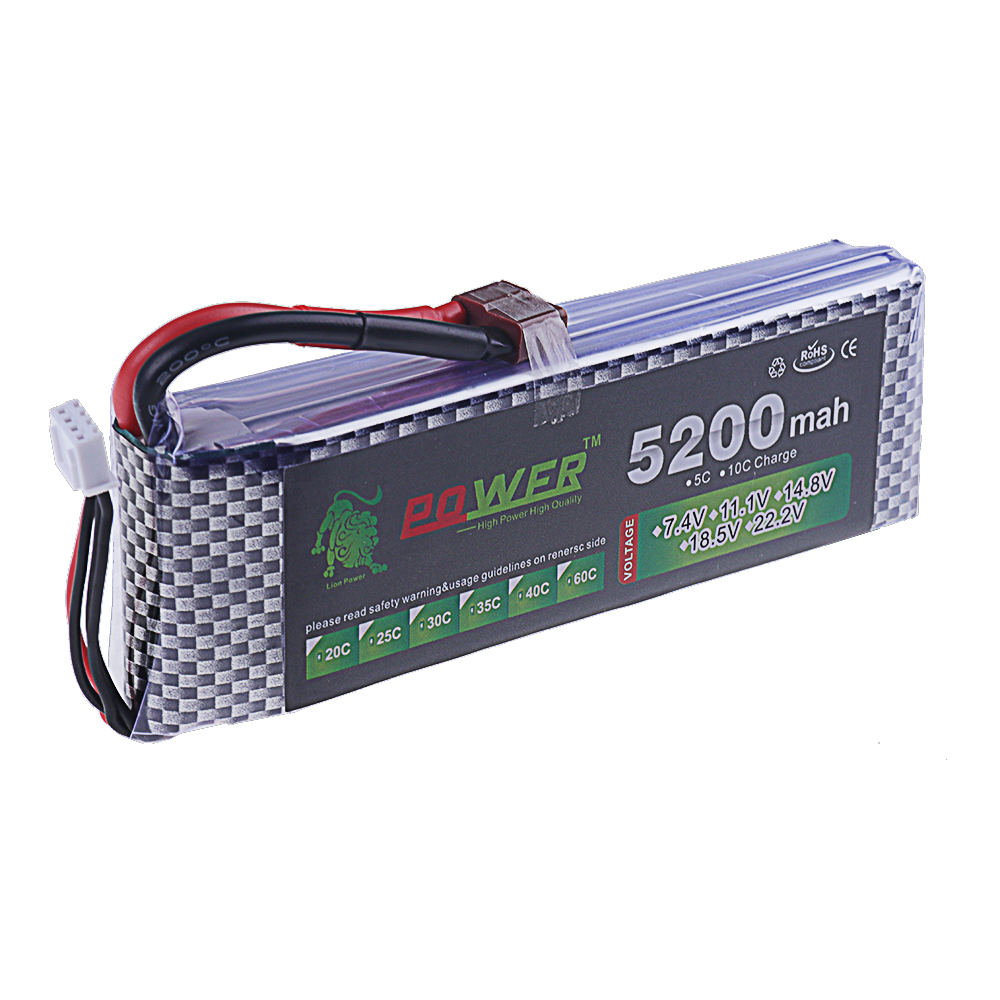3S Lipo Battery 11.1V 5200mah  - Hobby Rc Quadcopters & Multirotors recension och pris