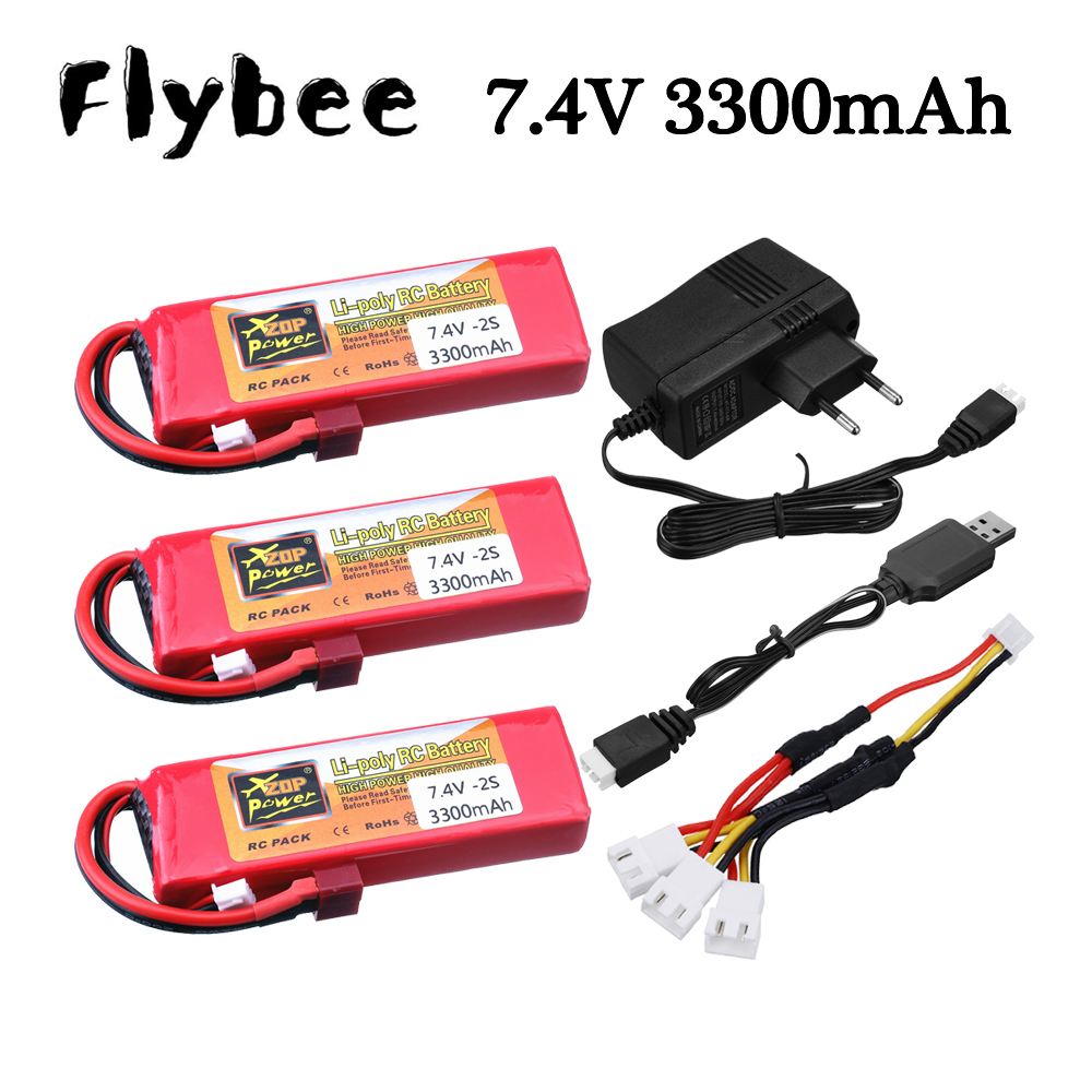 2S 7.4V 3300mAh Lipo Battery C - Rc Hobby Parts recension och pris
